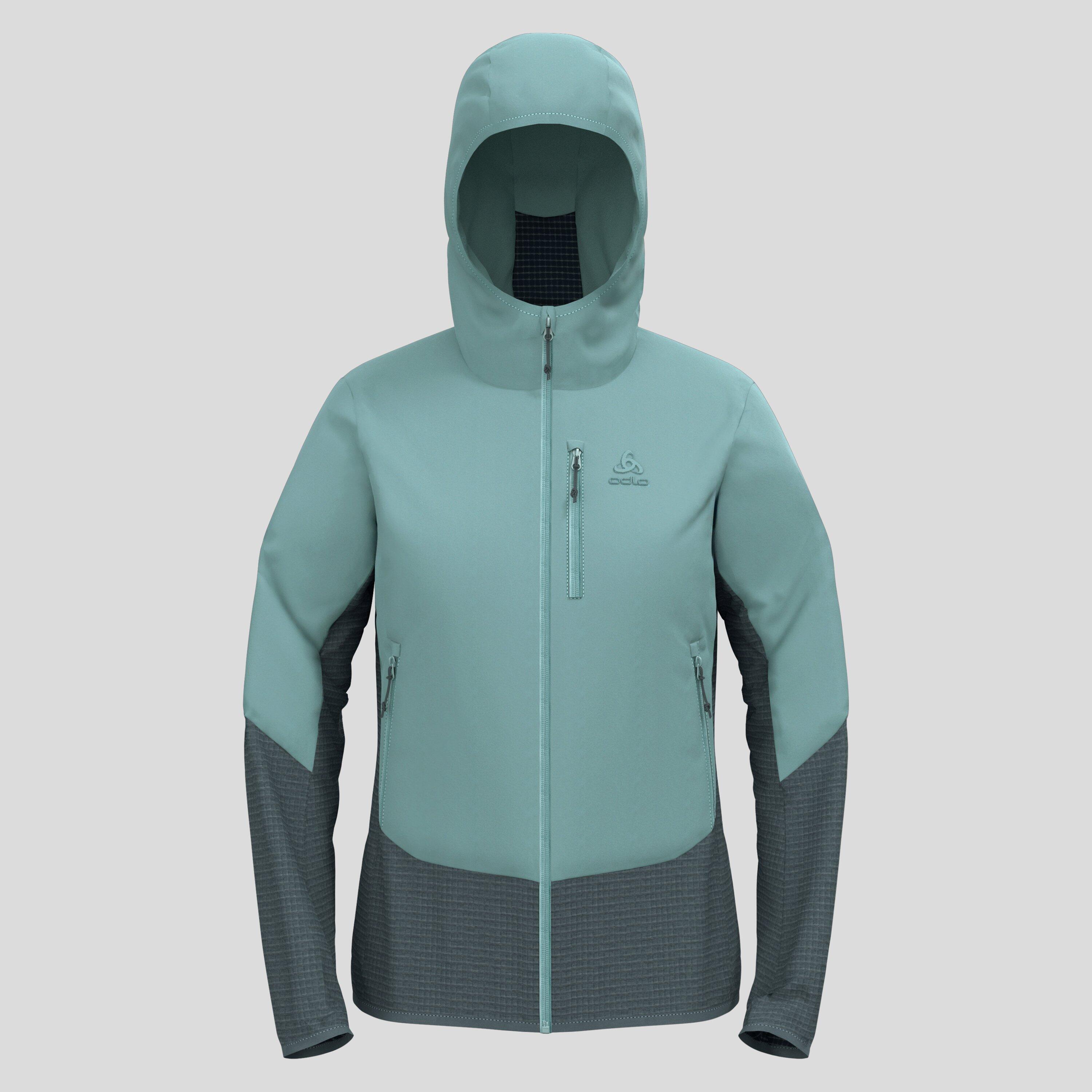 Giacca impermeabile ibrida Ascent Wool ODLO 7/7