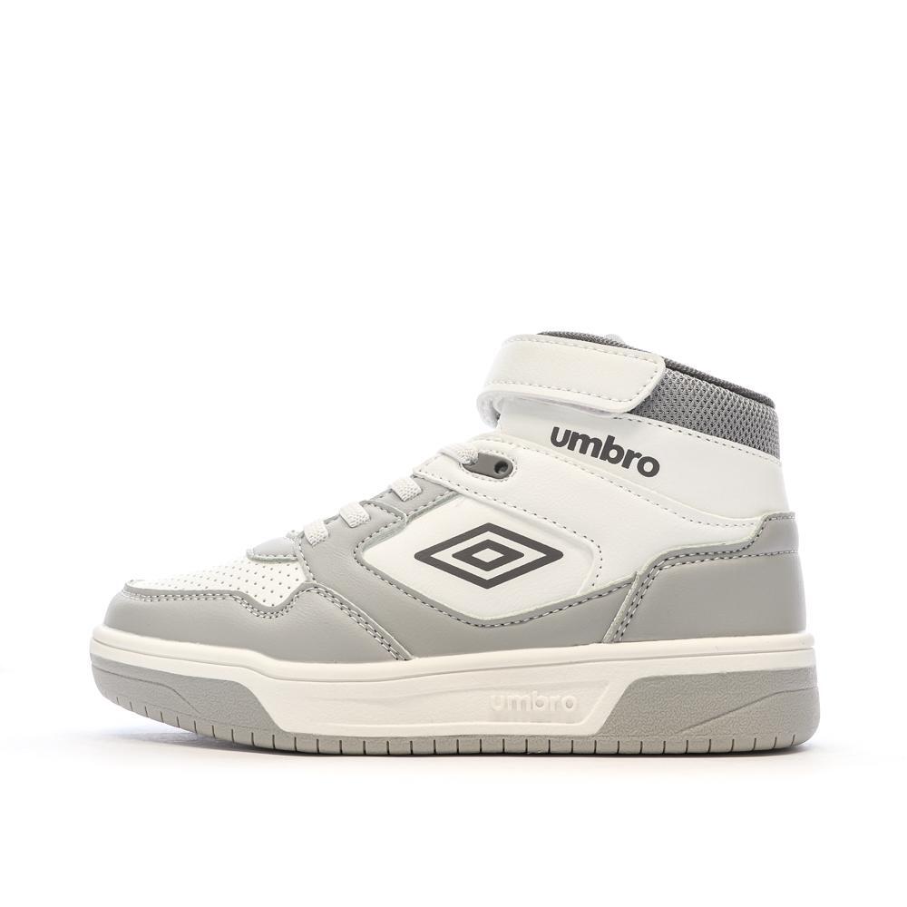 Umbro Olly VLC Boys' Grey/White & Red Trainers