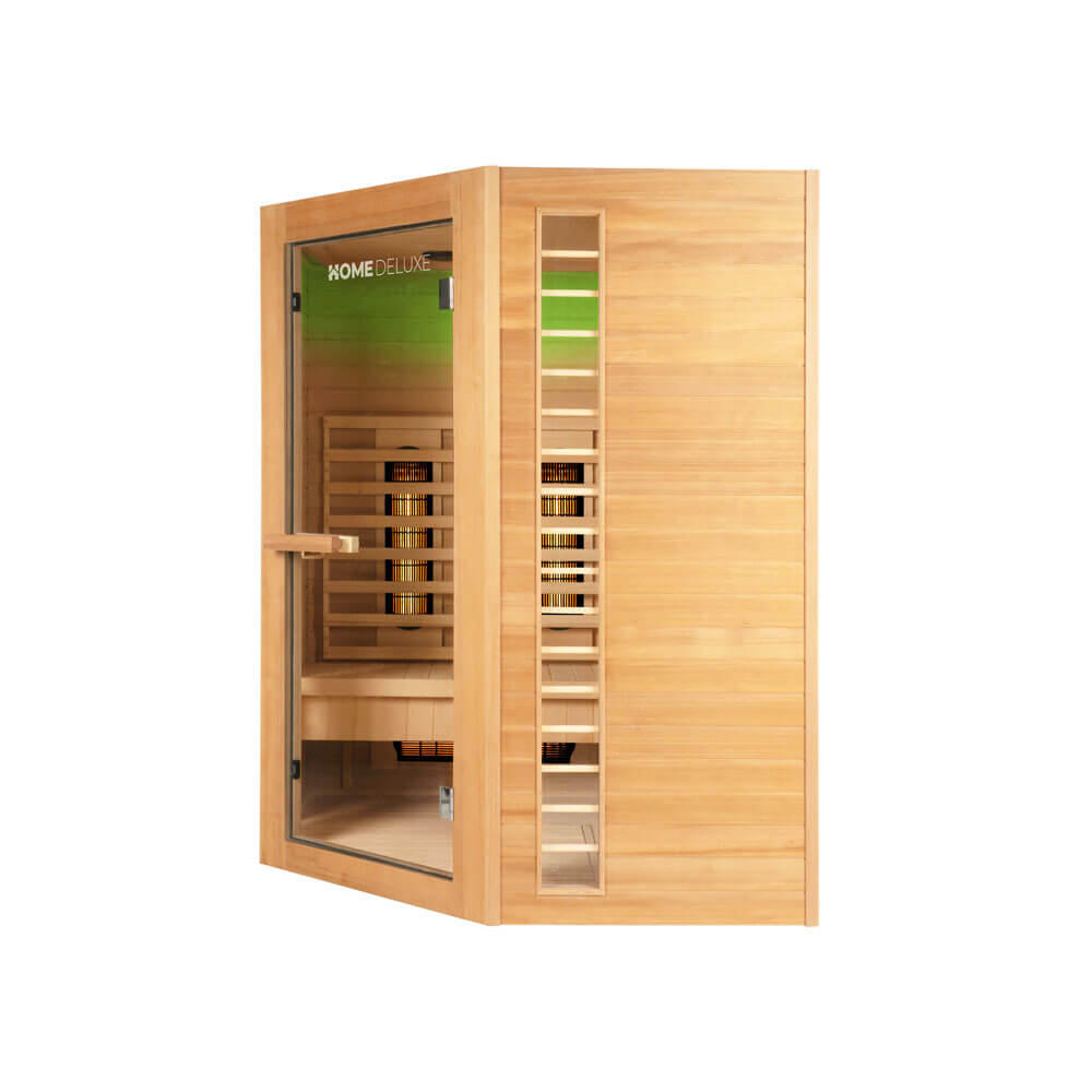 Cabine infrarouge REDSUN DELUXE XXL - 150 x 150 cm pour 4 personnes 5/7