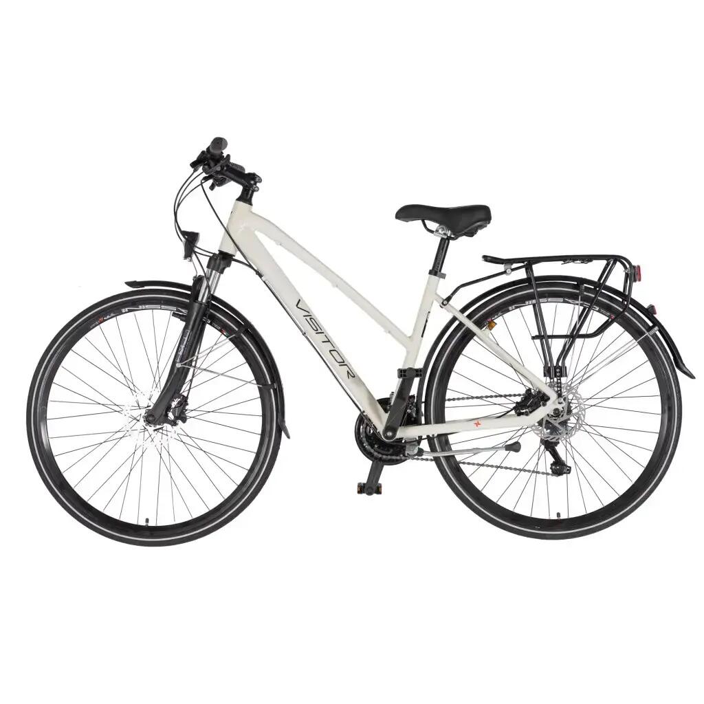 Női trekking kerékpár, világítós - FluoBike Lady Explorer 6/7