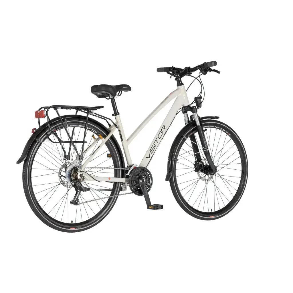 Női trekking kerékpár, világítós - FluoBike Lady Explorer 7/7