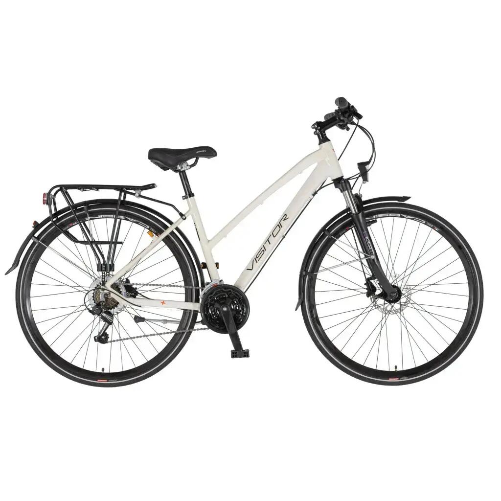 Női trekking kerékpár, világítós - FluoBike Lady Explorer 4/7