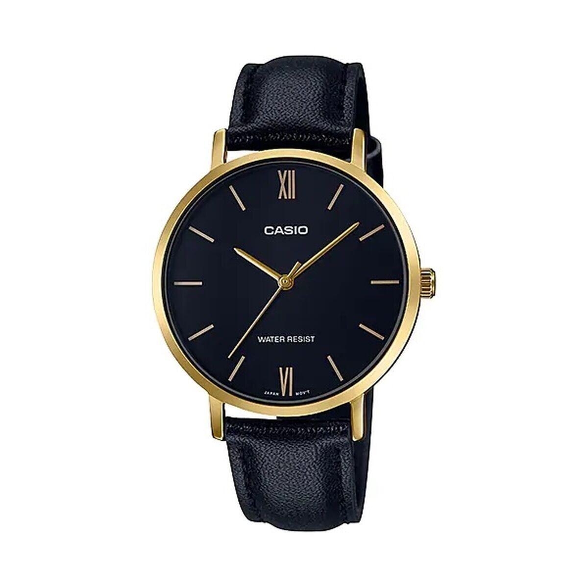 CASIO Relógio feminino Casio 3H LEATHER - GOLD, BLACK