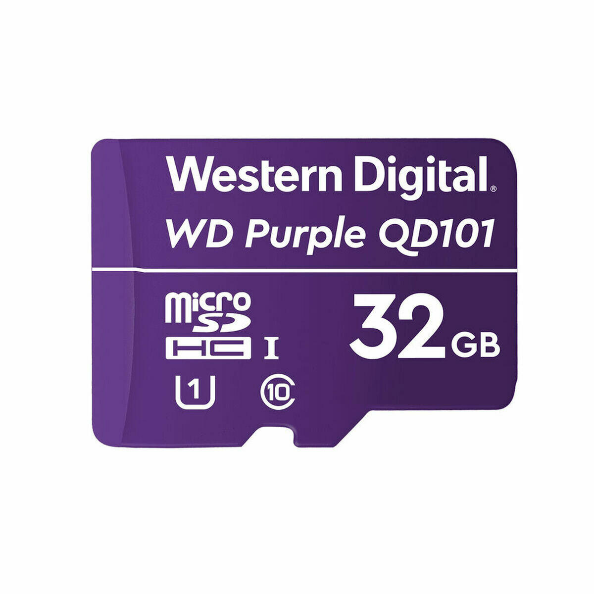 Cartão micro sd western digital wd purple sc qd101 32 gb