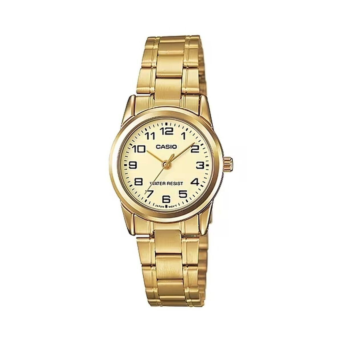 Relógio feminino casio lady 3h - gold