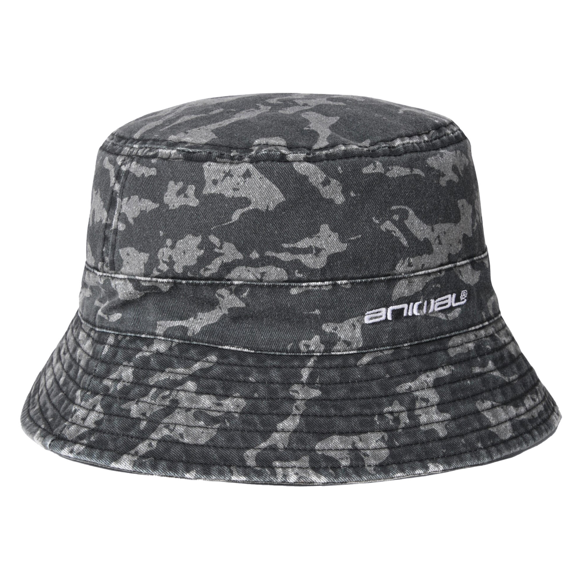ANIMAL Miles Camo Bucket Hat (Black)