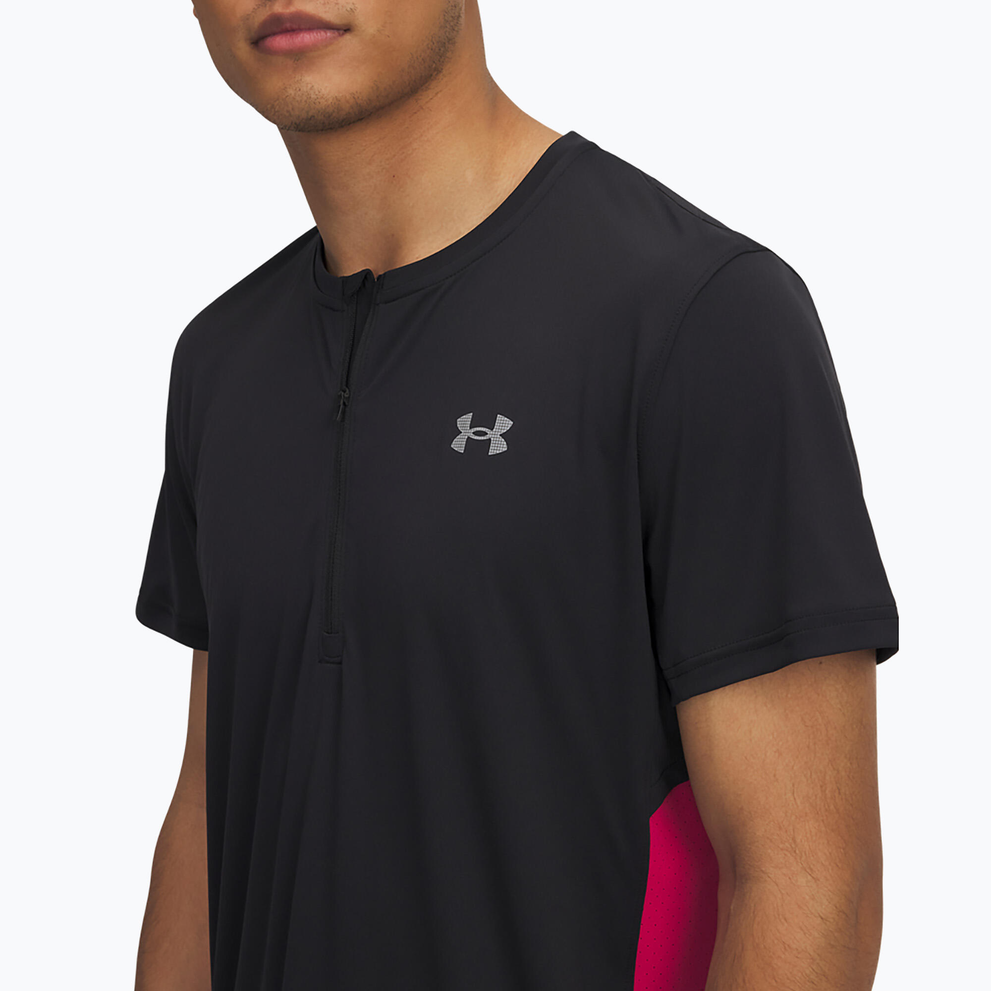 Heren hardloopshirt Under Armour Trail Run Zip 3/4