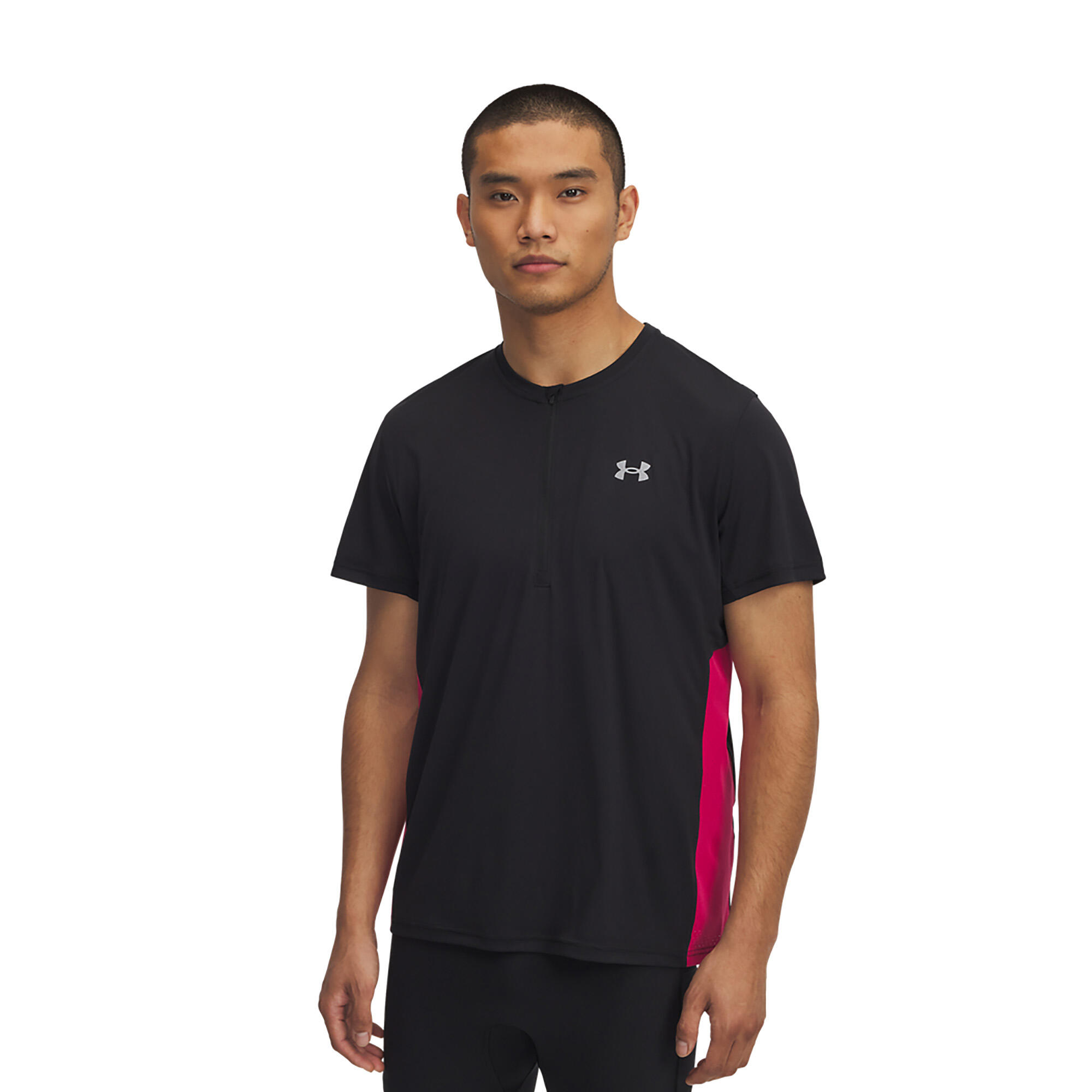 Heren hardloopshirt Under Armour Trail Run Zip 4/4