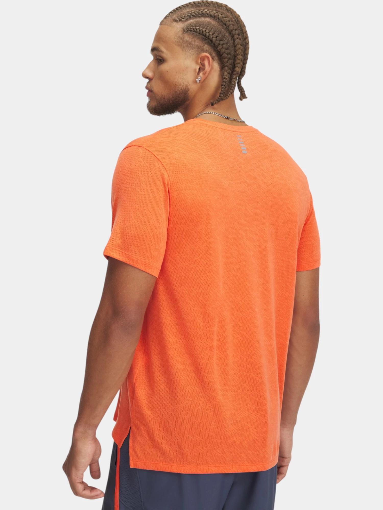 Férfi rövid ujjú sport póló UA Launch Camo Shortsleeve 2/4