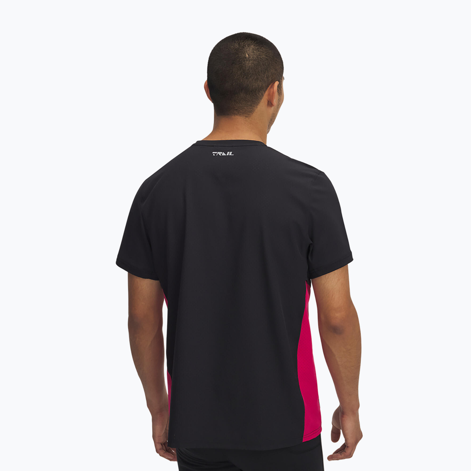 Heren hardloopshirt Under Armour Trail Run Zip 2/4
