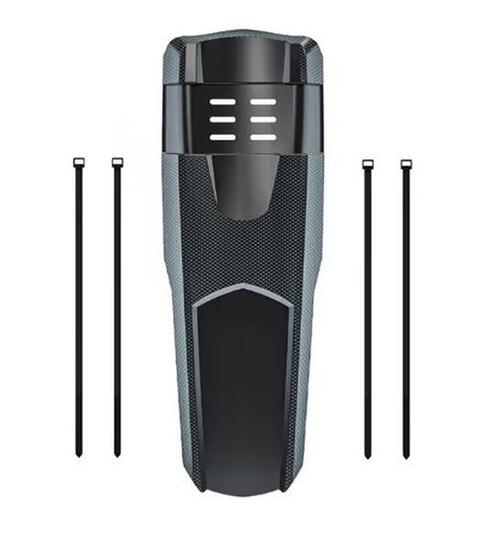 Garde-boue VTT générique plastique réglable noir