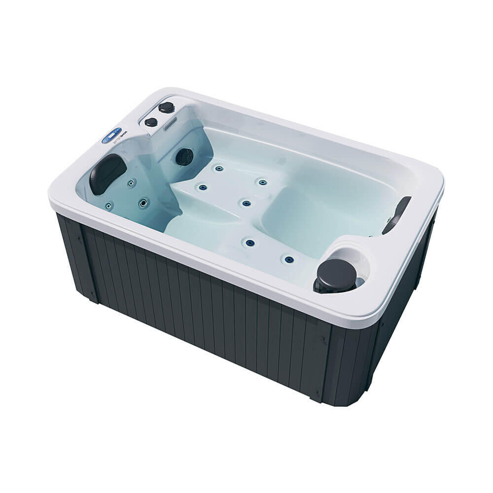 Home Deluxe - Spa D’extérieur – Modèle Horizon Pure - Piscine - Blanc - Taille Unique - Decathlon
