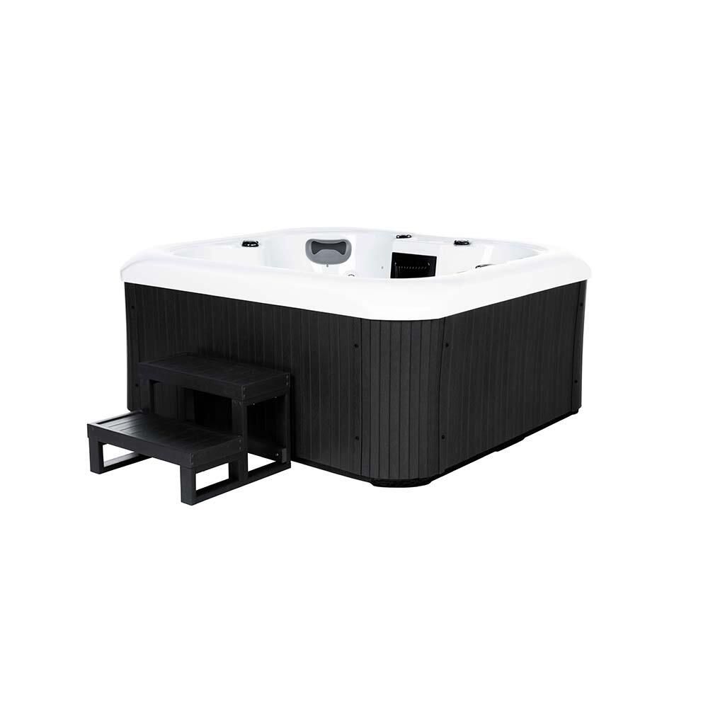 Home Deluxe - Spa D'Extérieur Sea Star Avec Escalier Et Couverture Thermique - Piscine - Gris - No Size - Decathlon