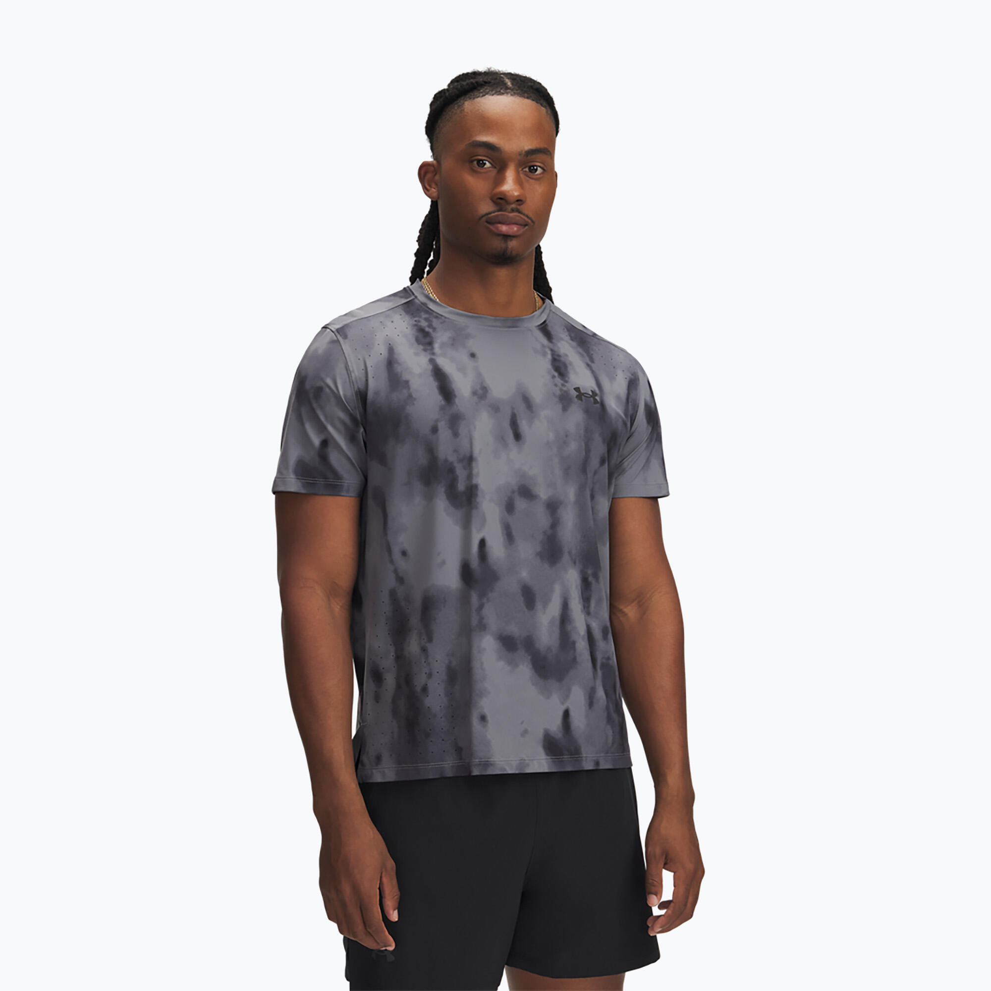 T-shirt de course pour homme Under Armour Launch Elite Print 4/4