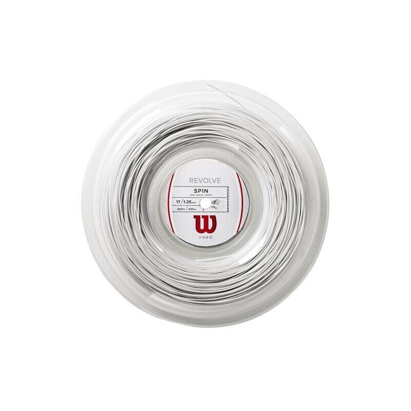 Wilson - Cordage De Tennis Wilson Revolve 17 - Cordage Raquette - Blanc - No Size - Decathlon