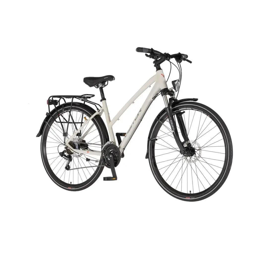 Női trekking kerékpár, világítós - FluoBike Lady Explorer 5/7