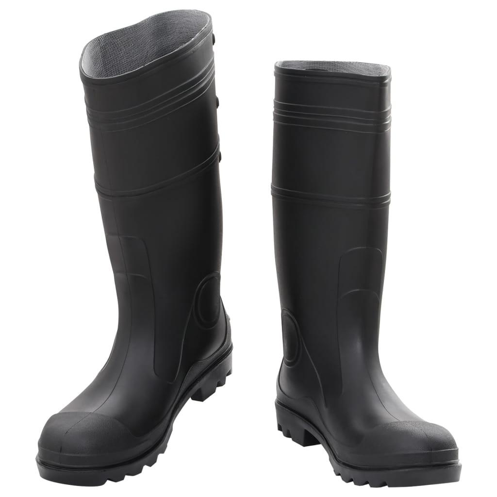 Bottes de pluie Vidaxl Taille 46 en PVC Noir - Confort et Style 2/4