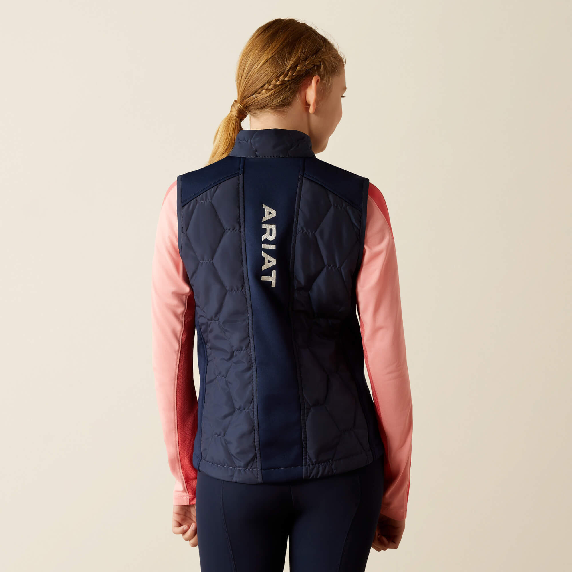 Gilet senza maniche equitazione ragazza Ariat Fusion 2/3