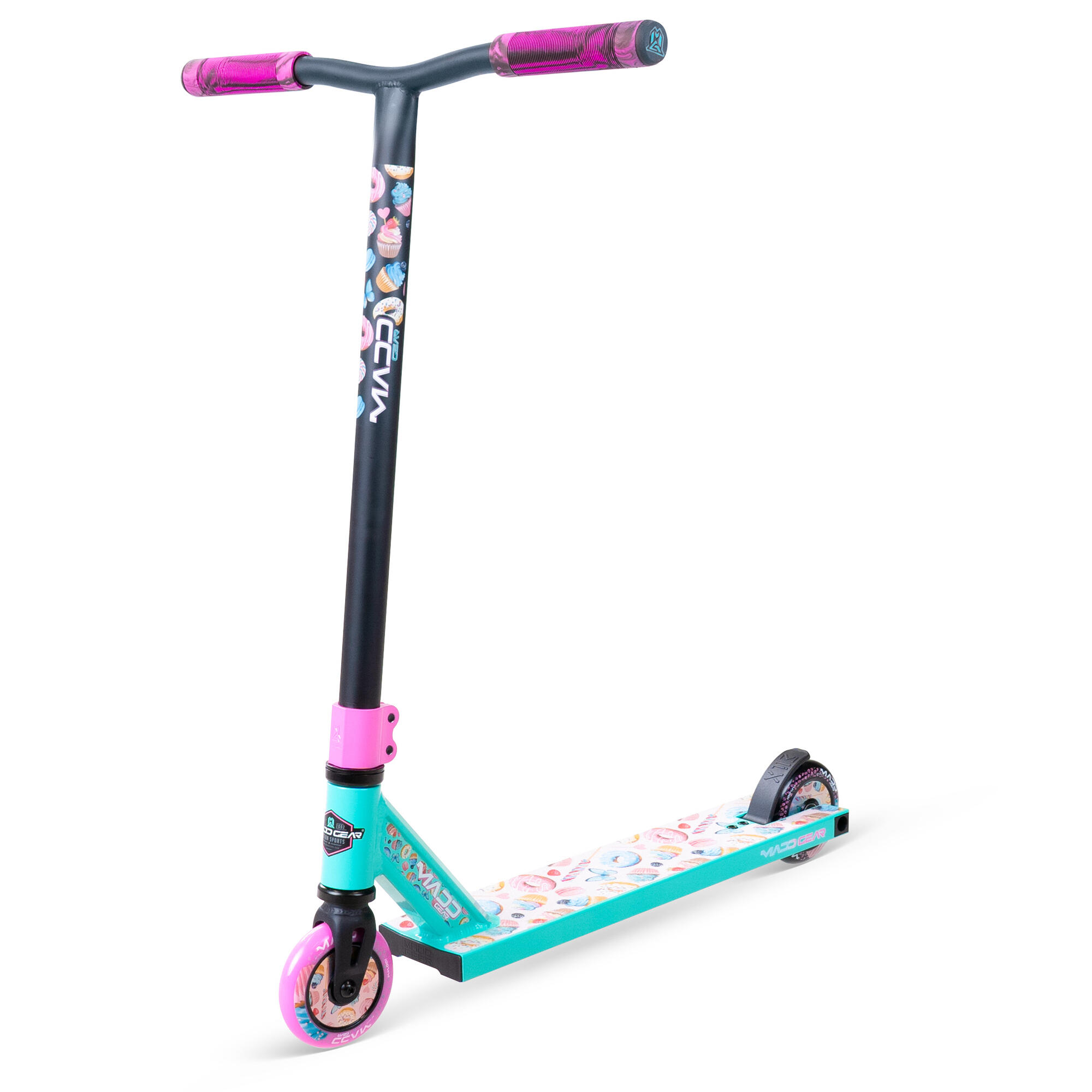 MADD GEAR PRO MG-2 OBSIDIAN Pro Stunt Scooter, Lightweight Durable Trick Scooter, Ages 5+