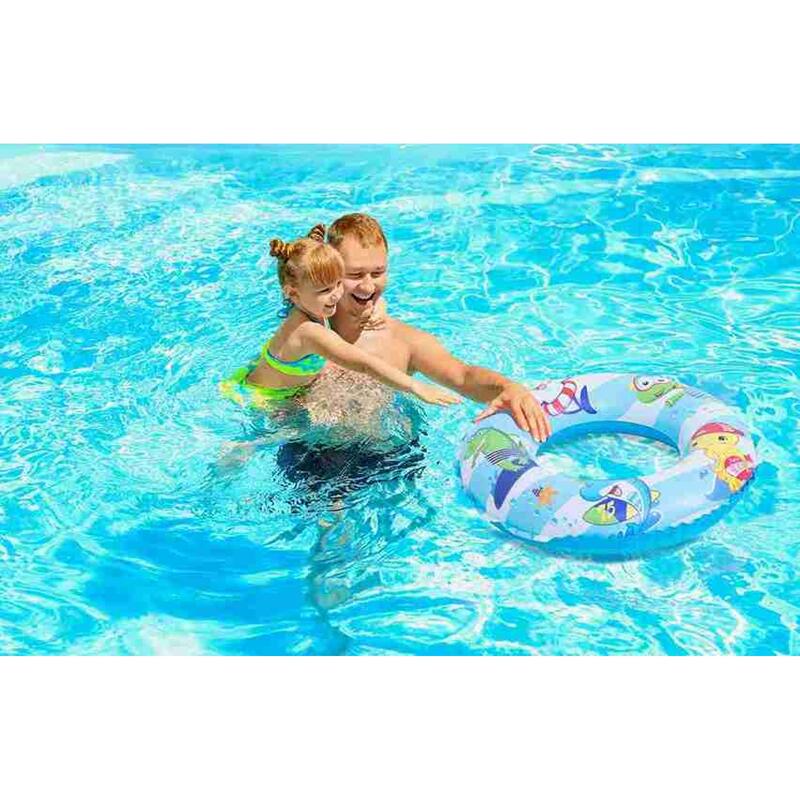 Colac de inot JILONG Animal Swim, 60 cm, Utilizator 70 kg