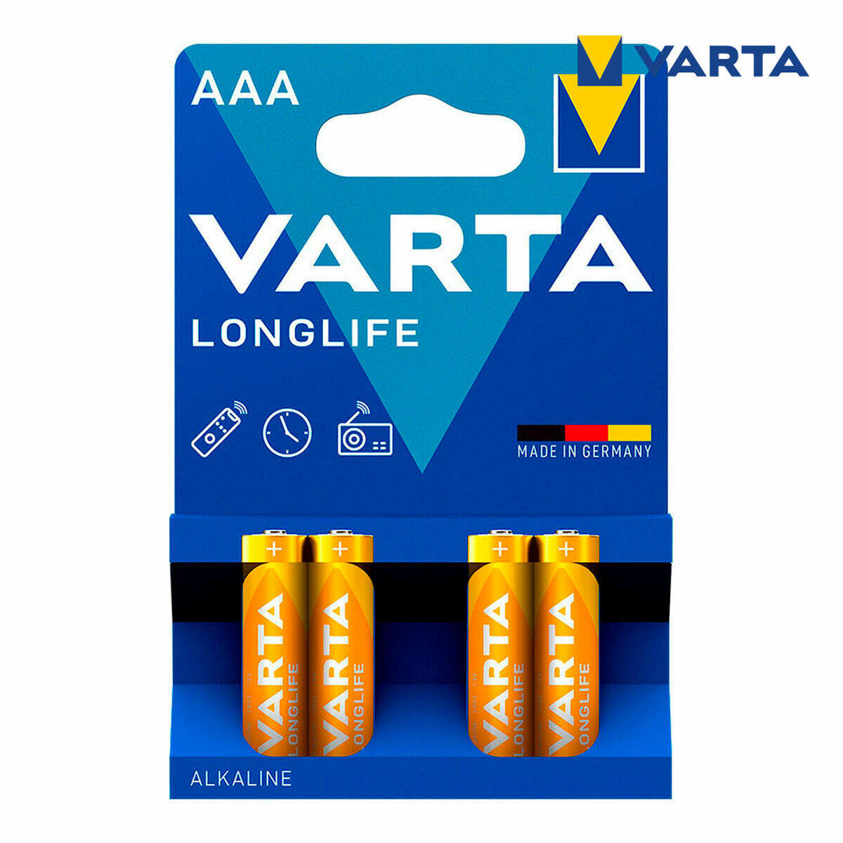 Piles Alcalines Varta 4103 AAA 4/4