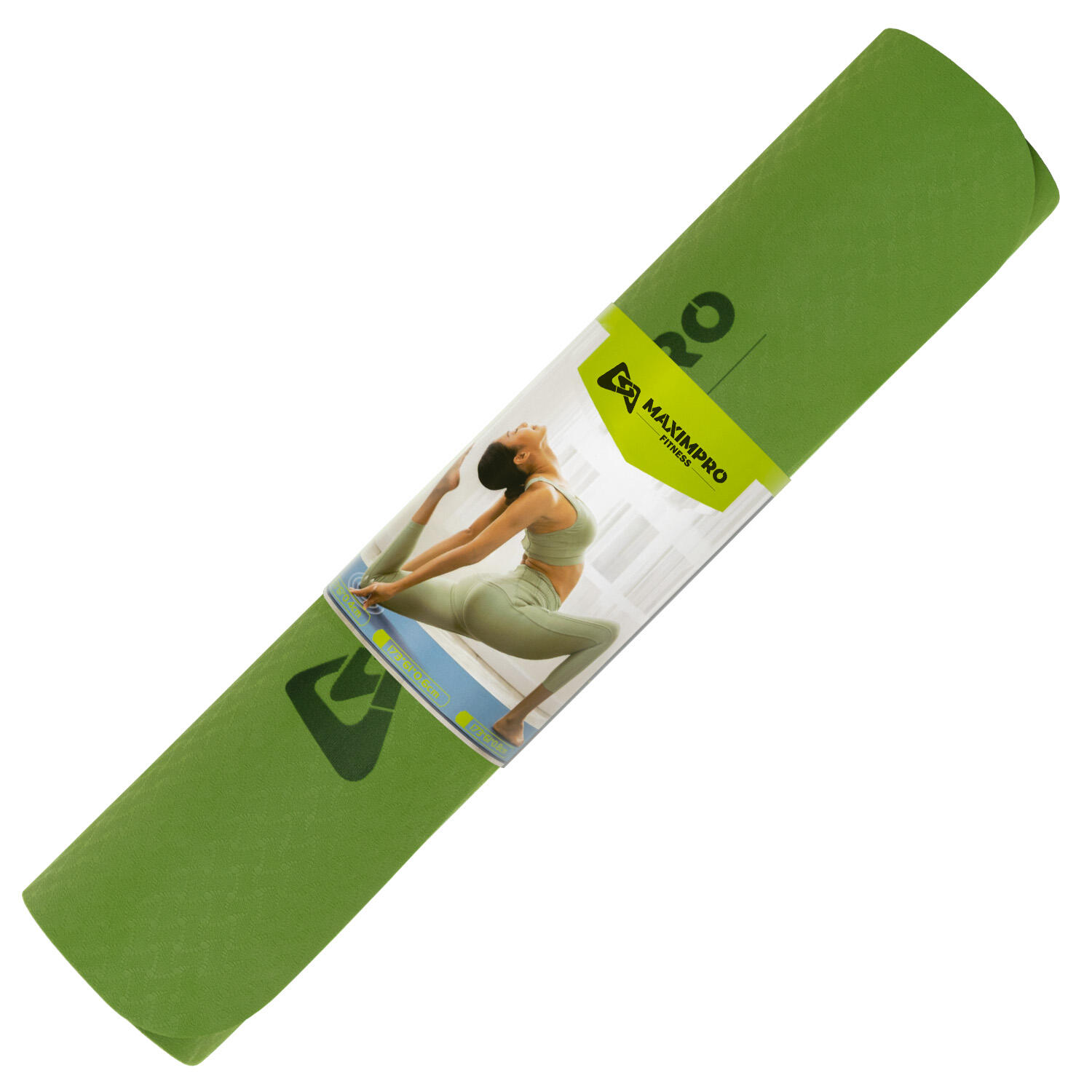 Esterilla Yoga Max Sports TPE Jooga Verde 6/6