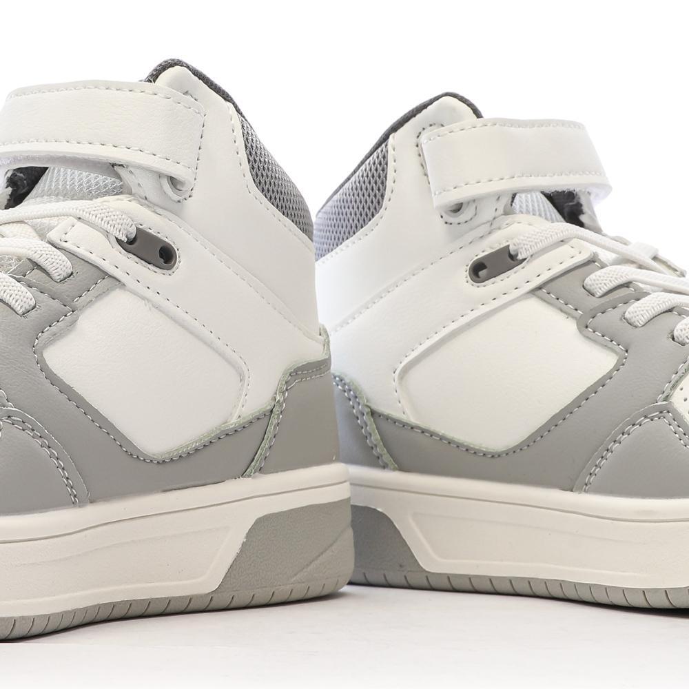 Baskets Grises/Blanches Garçon Rouge Umbro Olly Vlc 4/7