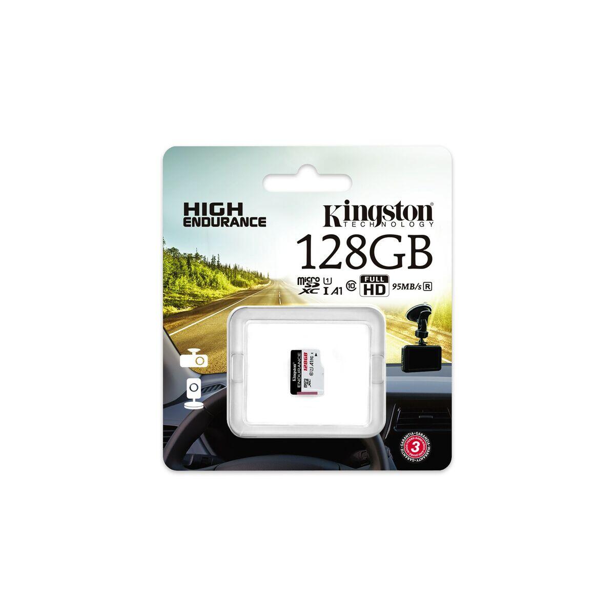 Cartão Micro SD Kingston High Endurance 128 GB 2/3