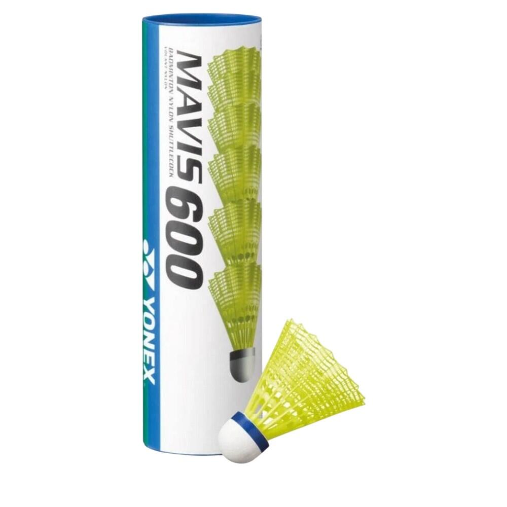 Mavis 600 Shuttlck (Pack of 6) (Yellow) 2/2