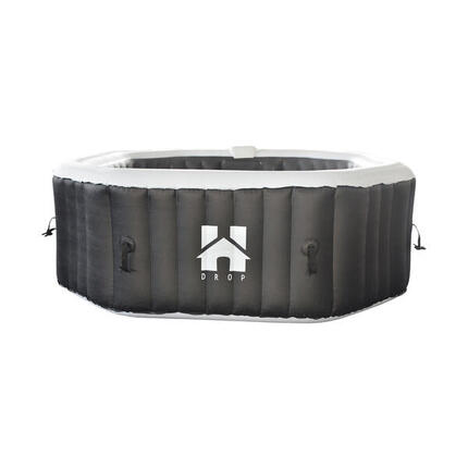 Outdoor Whirlpool DROP inkl. Kissen, Getränkehalter und Sonnendach - ⌀185 cm