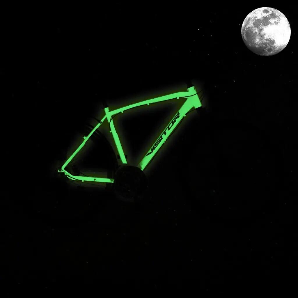 Férfi trekking kerékpár, világítós - Explorer FluoBike Man 2/7