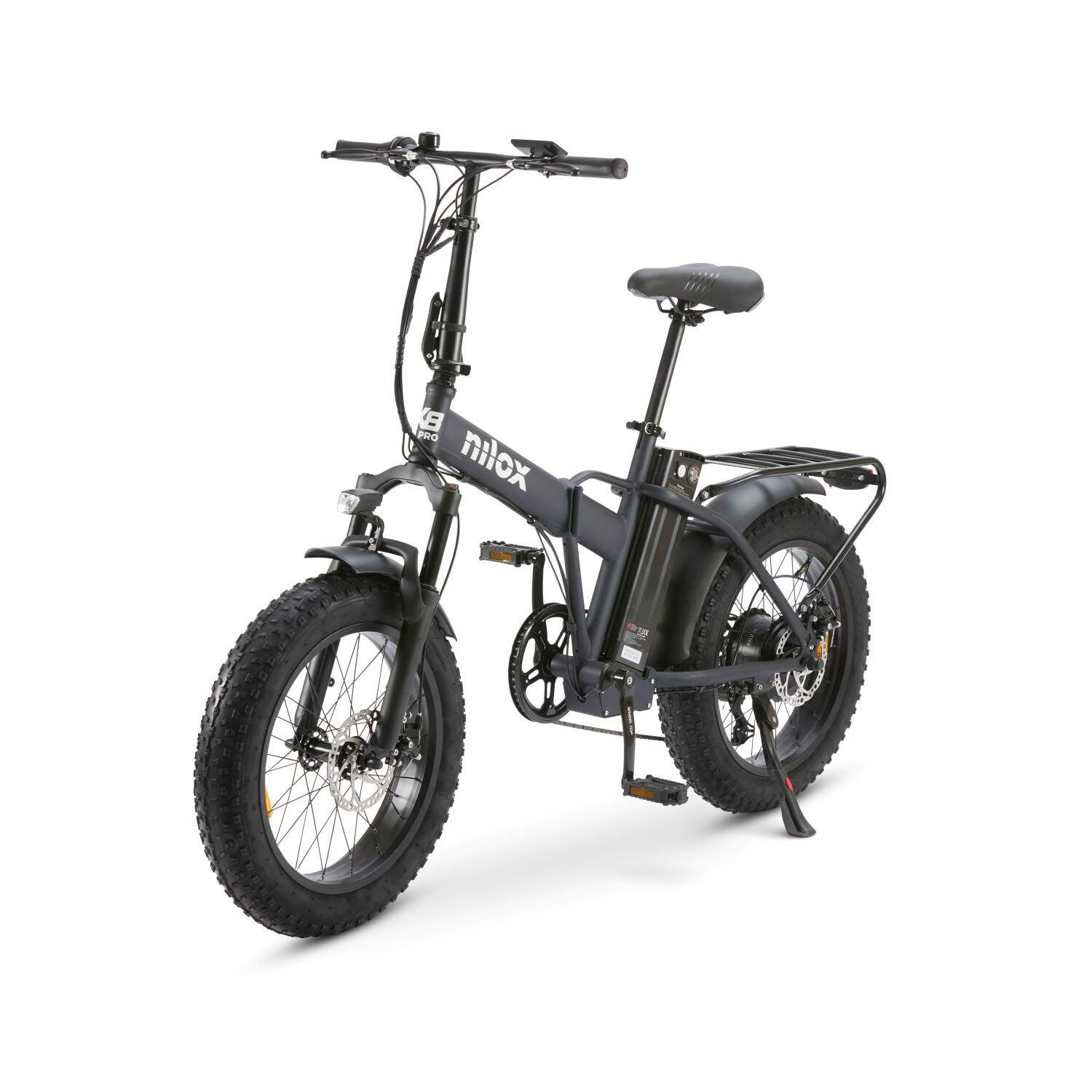 Bicicleta Eléctrica Nilox X8 Pro 20X4P - Autonomía 70 min, 6 Velocidades 6/10