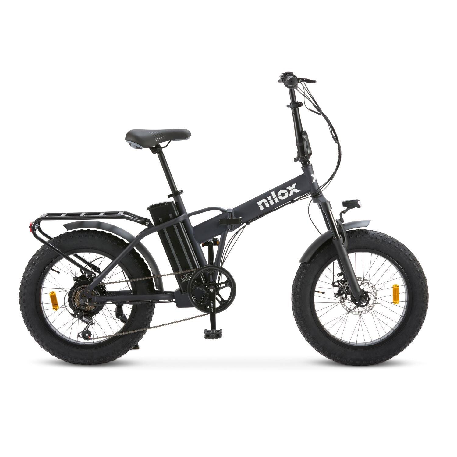 Bicicleta Eléctrica Nilox X8 Pro 20X4P - Autonomía 70 min, 6 Velocidades 5/10