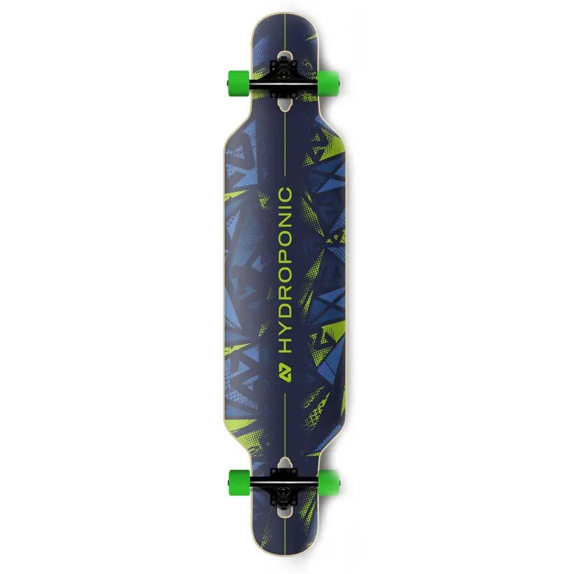 Hydroponic - Longboard Hydroponic Dt 3.0 - Planche De Skate - Bleu|multicolore - Taille Unique - Decathlon