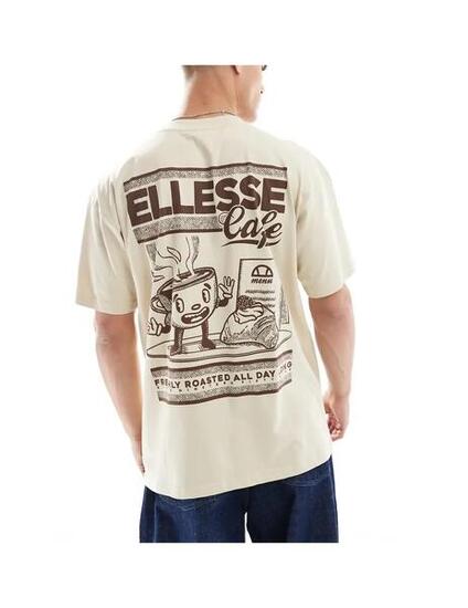 Camiseta para Hombre Ellesse Mulini Beige
