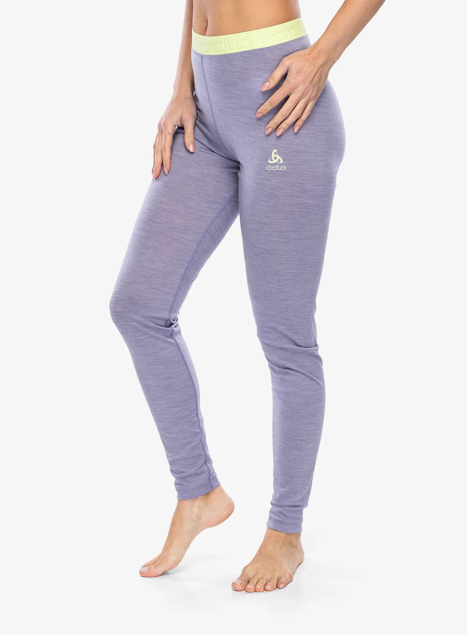 Legginsy termoaktywne damskie ODLO Natural Performance PW 150 BL Bottom Long 3/5