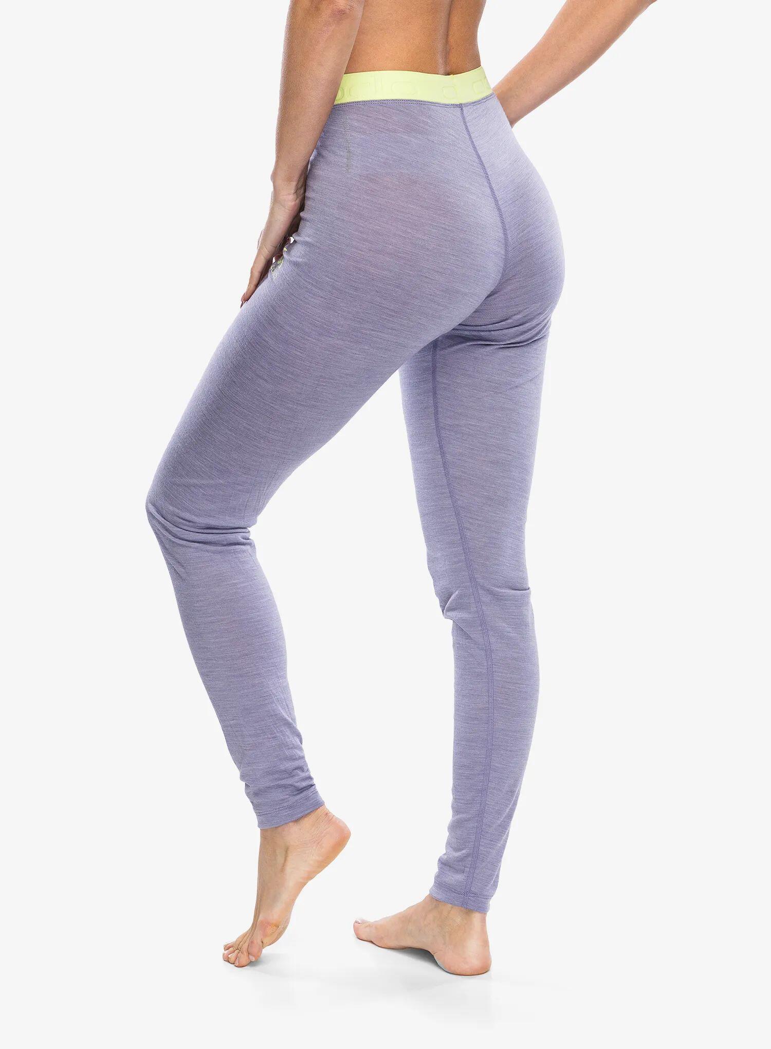 Legginsy termoaktywne damskie ODLO Natural Performance PW 150 BL Bottom Long 4/5