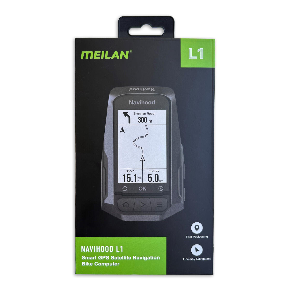 Navihood L1 GPS Fahrradcomputer für präzise Navigation 2/7