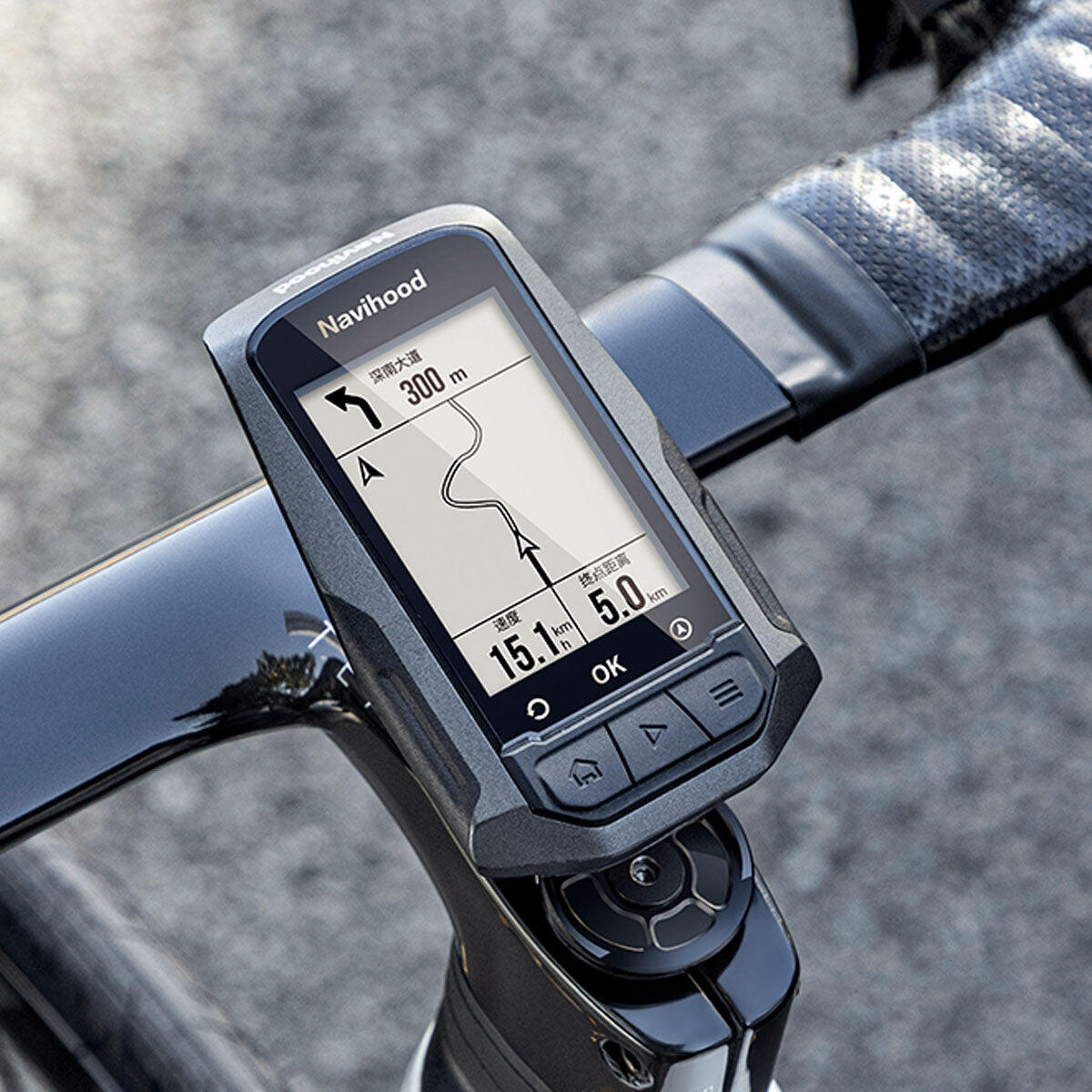 TKX Navihood L1 GPS Fahrradcomputer für präzise Navigation