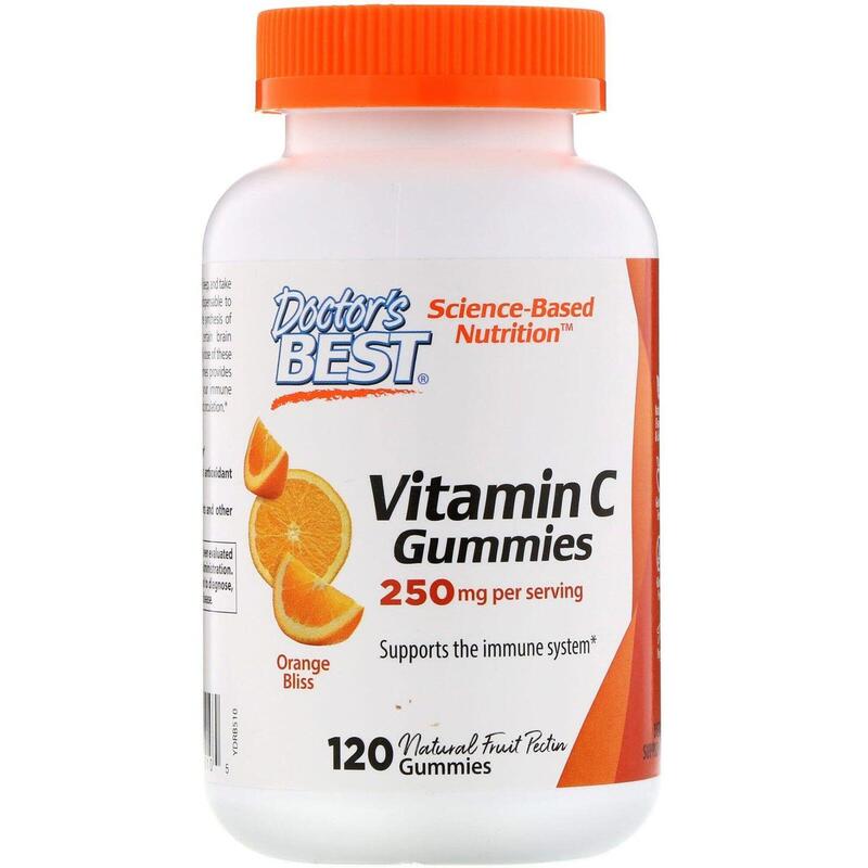 Doctor's Best Vitamin C 250 mg 120 gummies