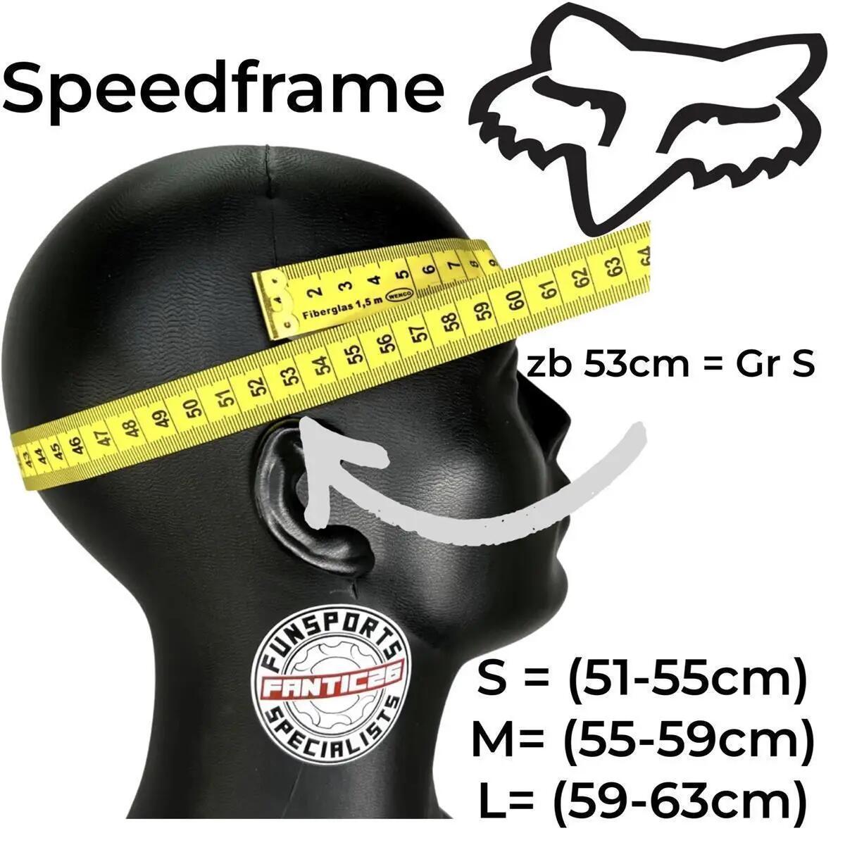 Casco Fox Speedframe Solid Mips Nero 9/9