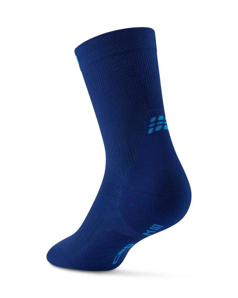 CEP Run Mid-Cut Compressie Sokken - Donkerblauw - Dames 3/3