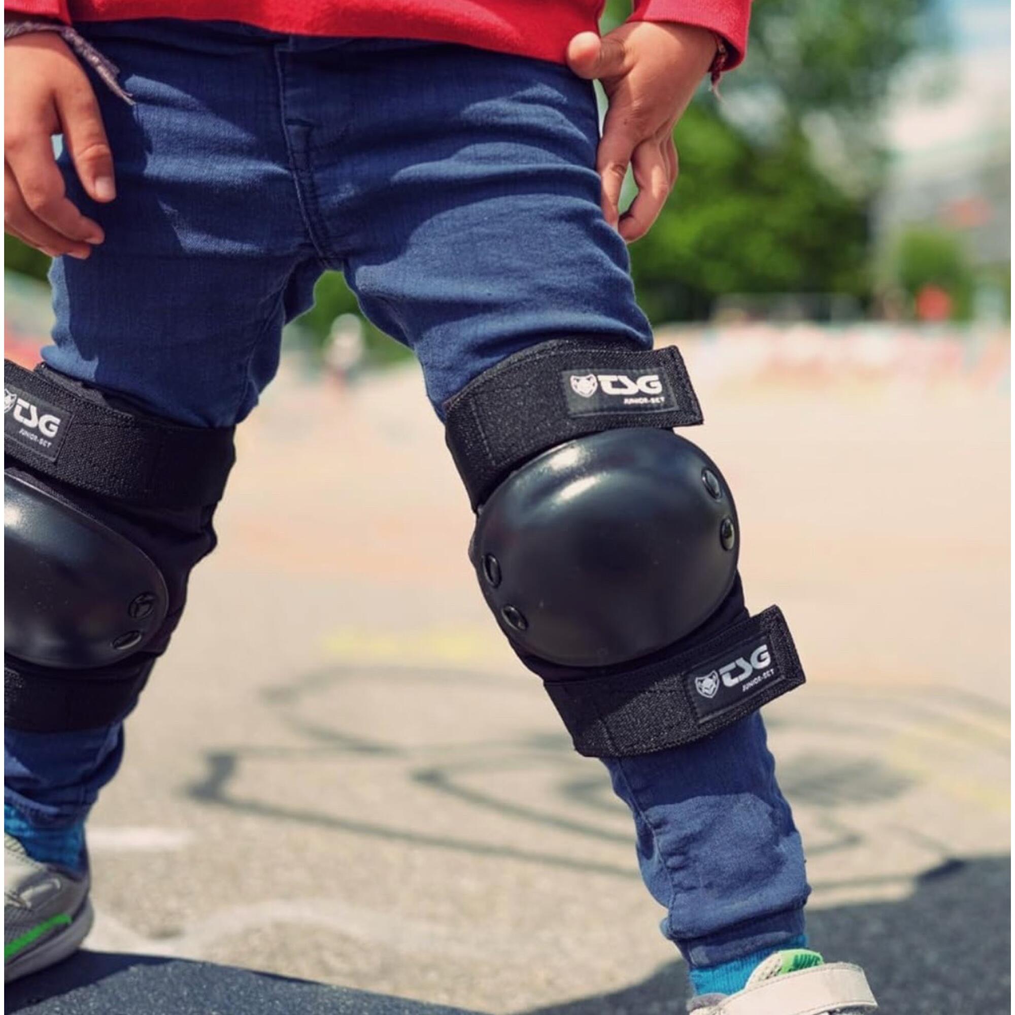 TSG Protection-Set Basic (Knie+Ellenbogen+Handgelenk-Schoner) Junior 3/6