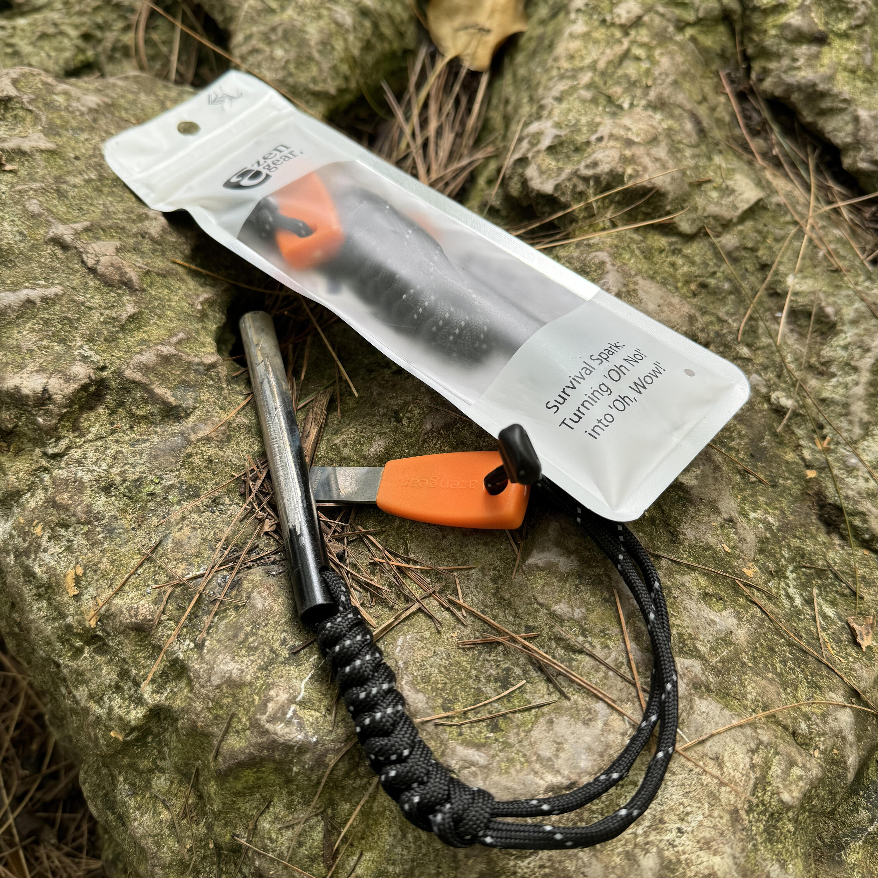 Survival Fire Stone - Magnesium Bar, Kampeervuurstarter 4/8
