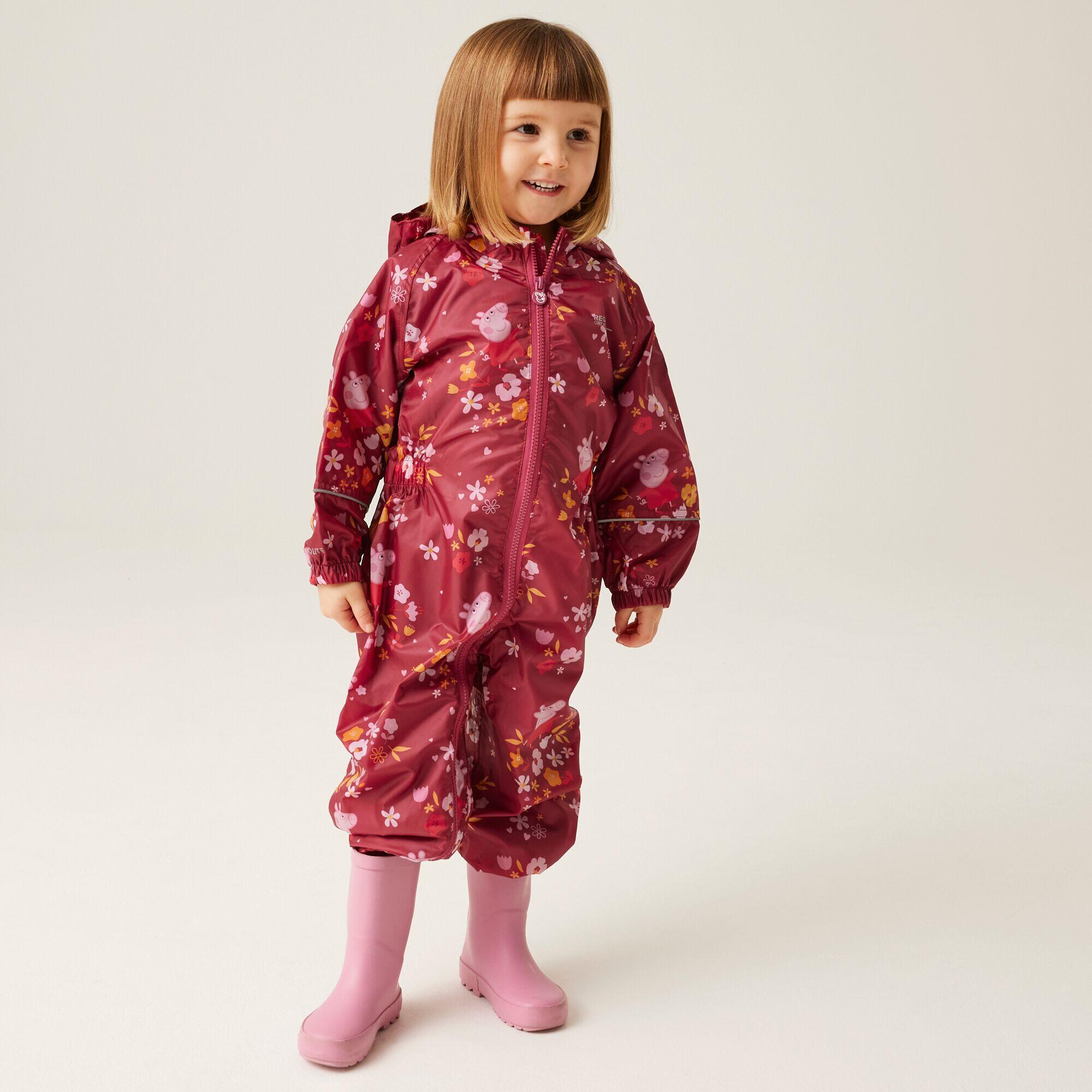 REGATTA Regatta Peppa Pig wasserdichte Windjacke für Kinder mit Kapuze