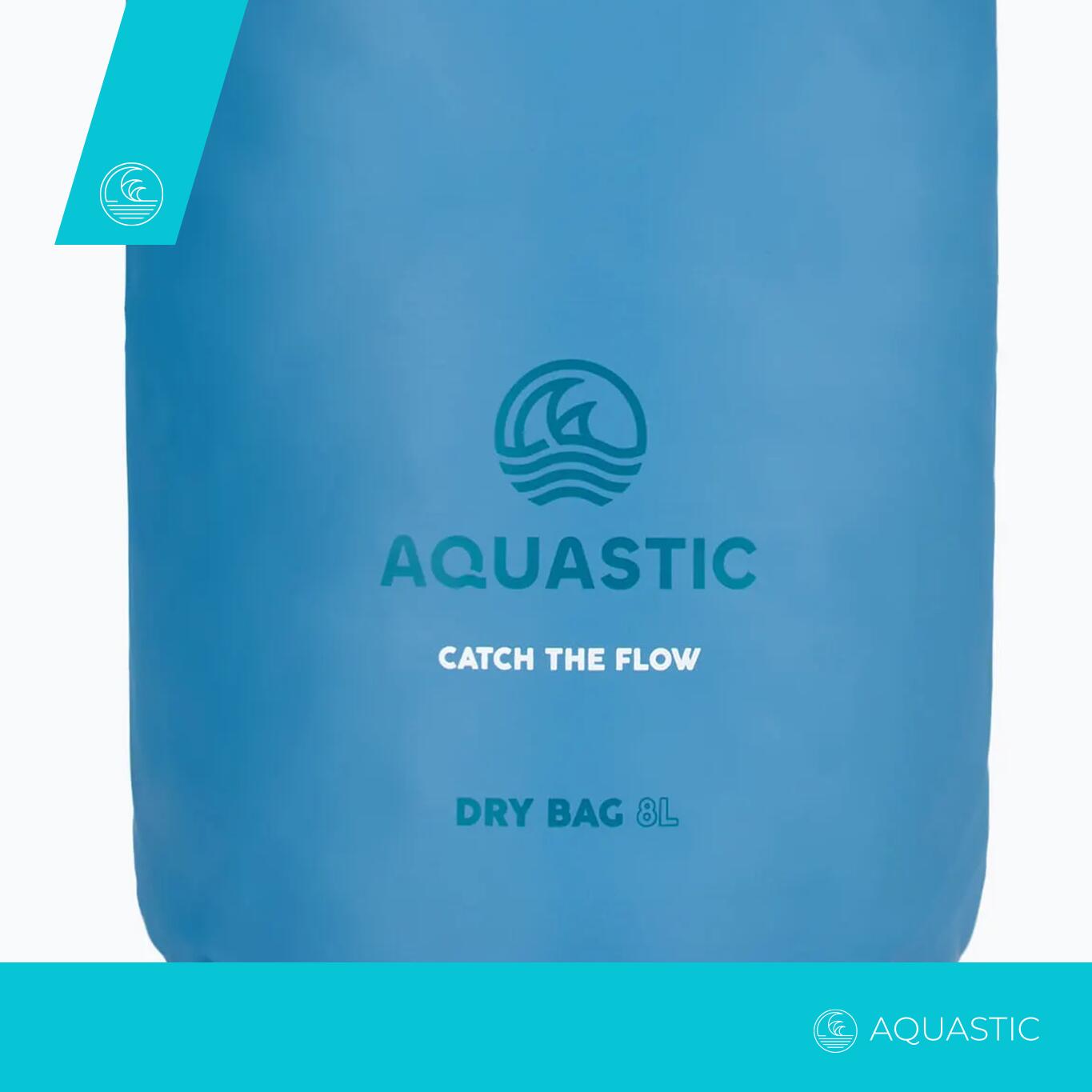 Waterdichte zak AQUASTIC Dry Bag 8 l 3/7