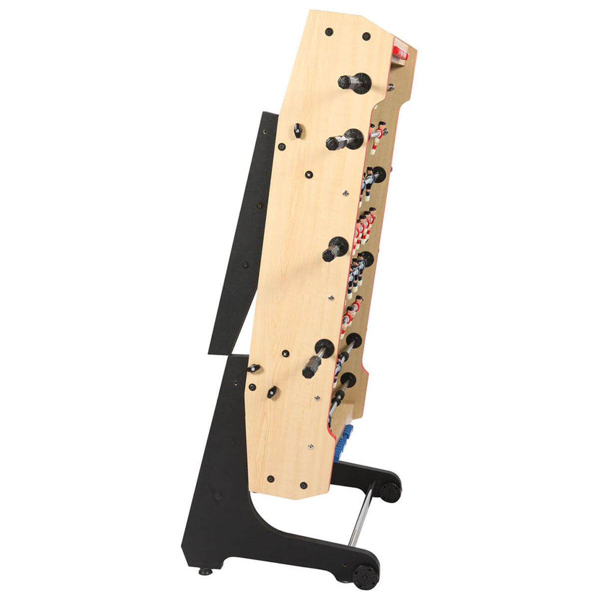 Devessport Futbolín Plegable con Ruedas y Retorno de Bolas 7/7