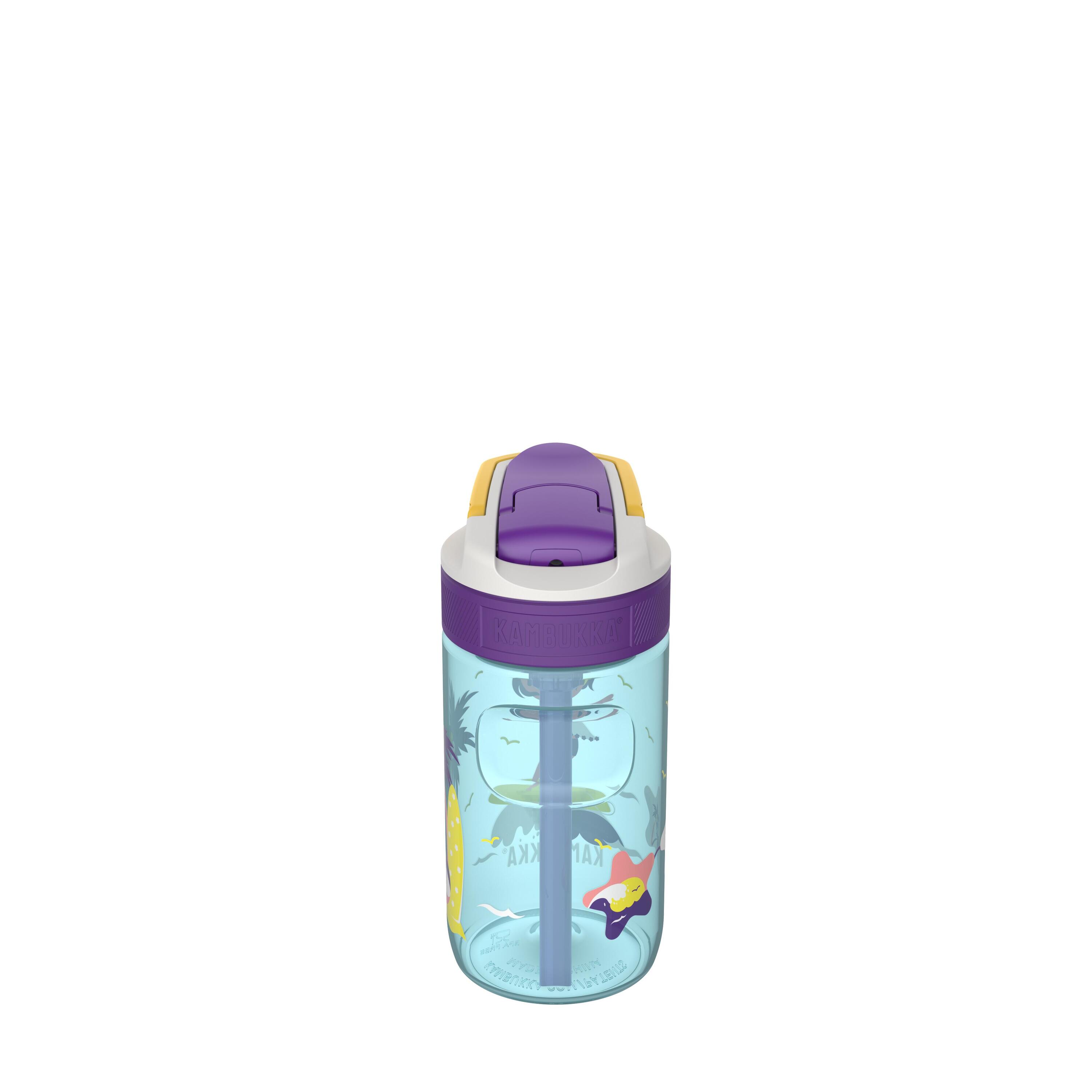 Trinkflasche Kambukka Lagoon 400 ml, Surf Girl, Trinkhalm, auslaufsicher 3/7