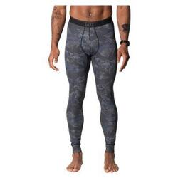 Collant Long Saxx Quest Mountainscape Bleu