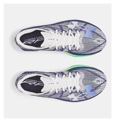 Chaussures Running Under Armour Velociti Elite 2 Blanc Gris Unisexe 5/5